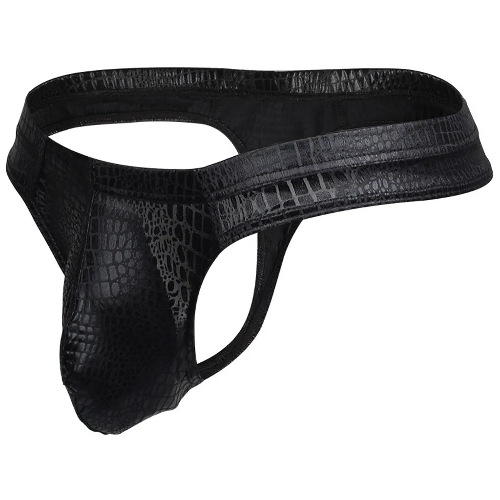 Мужское нижнее белье из змеиной ткани сексуальные мужские трусы cueca masculina мужское