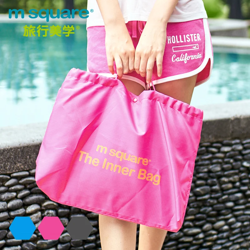 Дорожная сумка из ПВХ M мужская и женская пляжная на плечо|beach bag|hand bagshoulder bags |