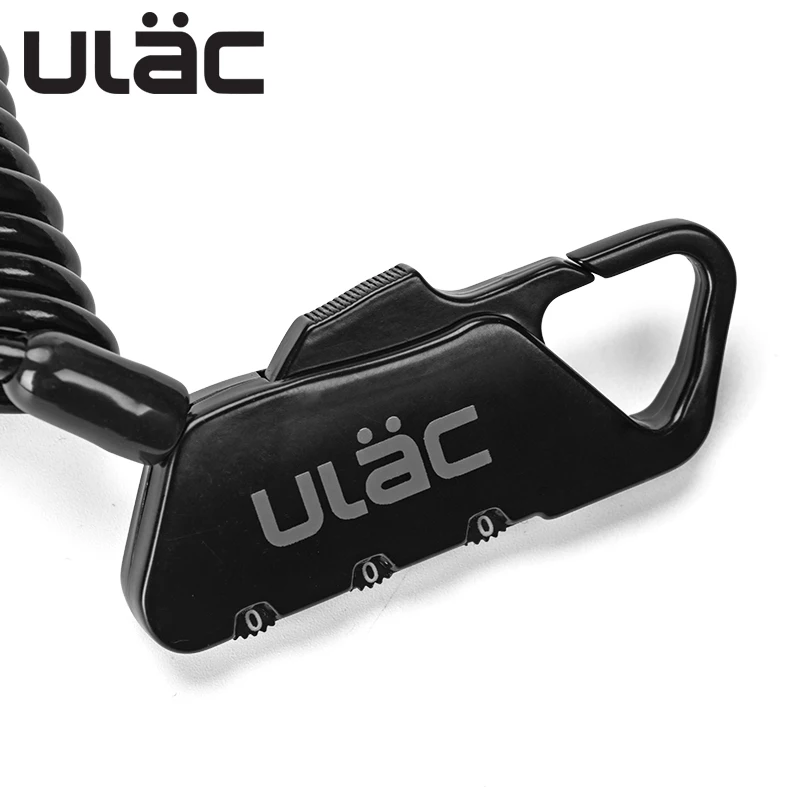 ULAC мини велосипед замки складной рюкзак шлем велосипеда Motobicycle кабель замок 3