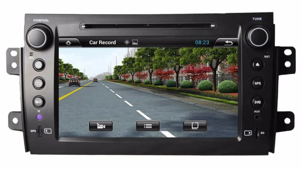 ПЗУ 16G четырехъядерный 1024*600 Android 5.1.1 автомобильный DVD GPS для SUZUKI SX4 2006 2007 2008 2009 2010 2011