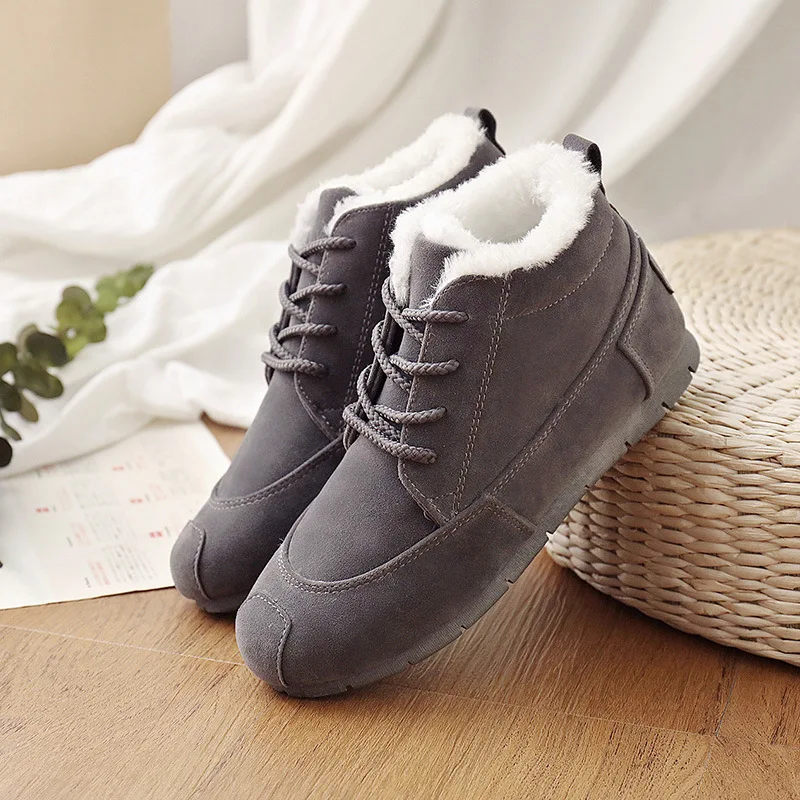 2018 Новый осень и зима новые женская обувь зимние сапоги толстые