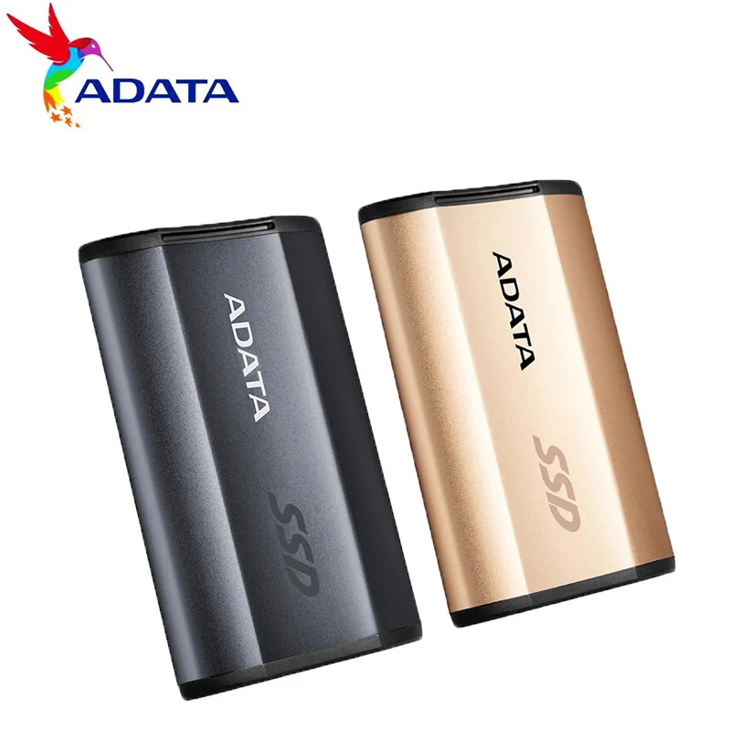 ADATA внешний жесткий диск HD Портативный SSD Тип c 256G USB 3 1 ТБ 512 ГБ 3D NAND флэш память для
