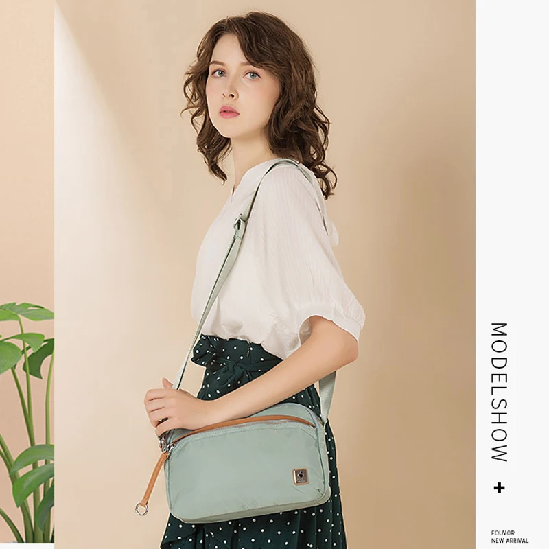 Fouvor Роскошные Сумки Для женщин сумки дизайнер Водонепроницаемый Дамы Crossbody сумка