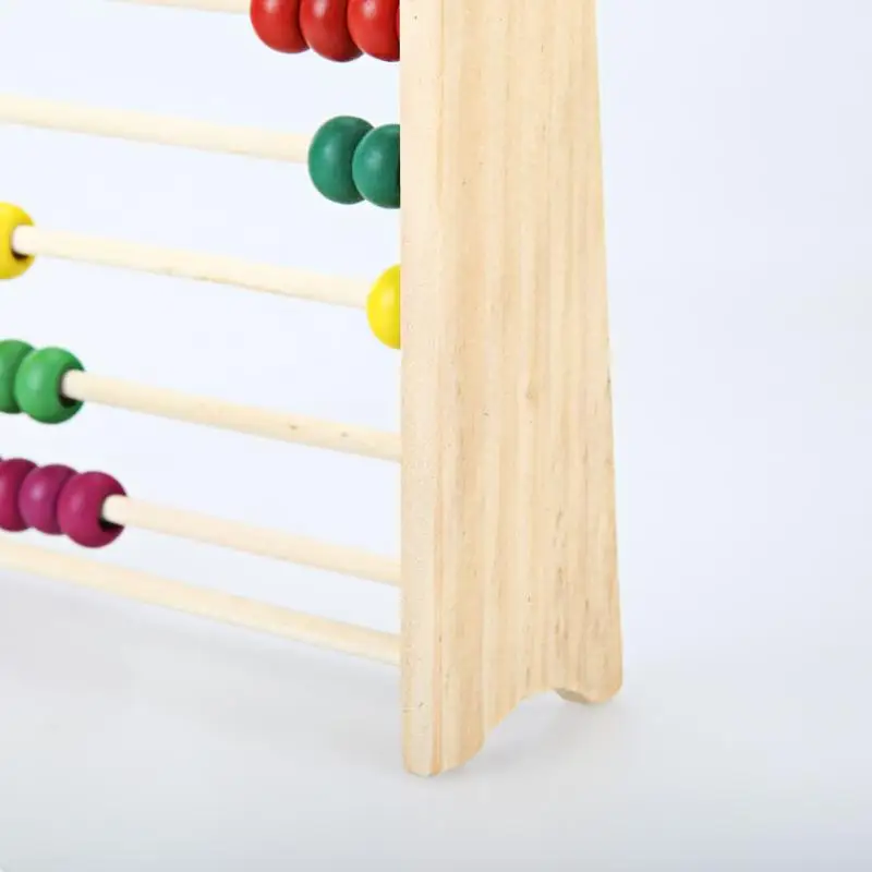 Деревянный блок Abacus для развития детей, счетный номер, математика, обучающая игрушка для малышей, обучающая математическая игрушка, расчетные бусины