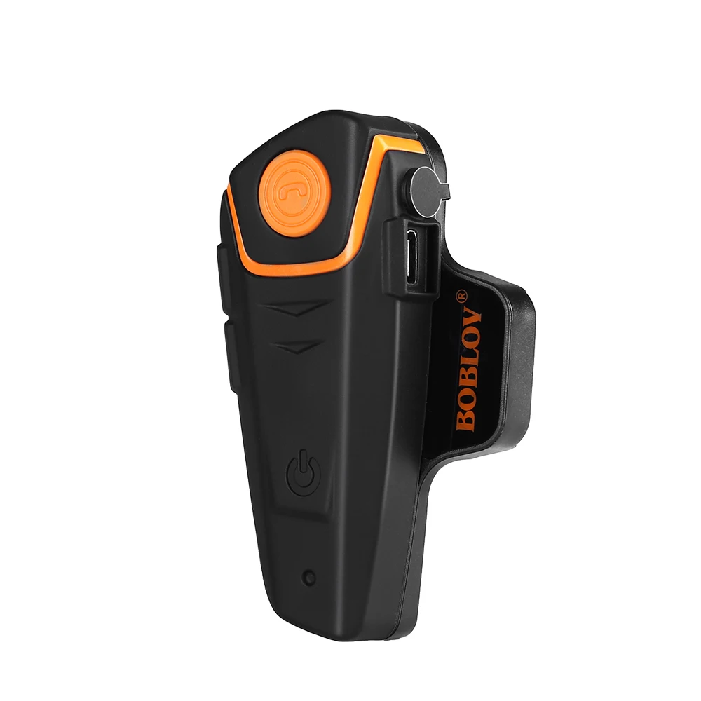 Bluetooth гарнитура BOBLOV BT S2 1000m мотоциклетная водонепроницаемая|Наушники для шлемов| |
