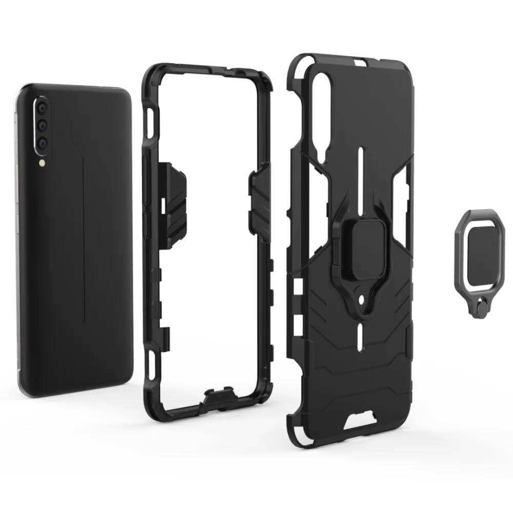 Case For VIVO V11 V11i V15 Pro Finger Ring Vivo X27 X23 X21 X21i X20 X9 X9S Plus IQOO Y97 Y83 Y85 Phone Cover |