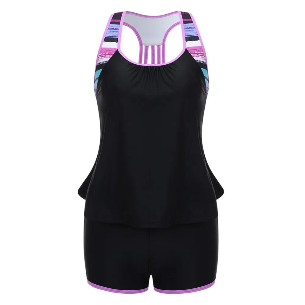 JOYMODE Танкини из двух частей купальник размера плюс 5XL женский купальник пляжная одежда Maillot De Bain женский купальник бикини для женщин