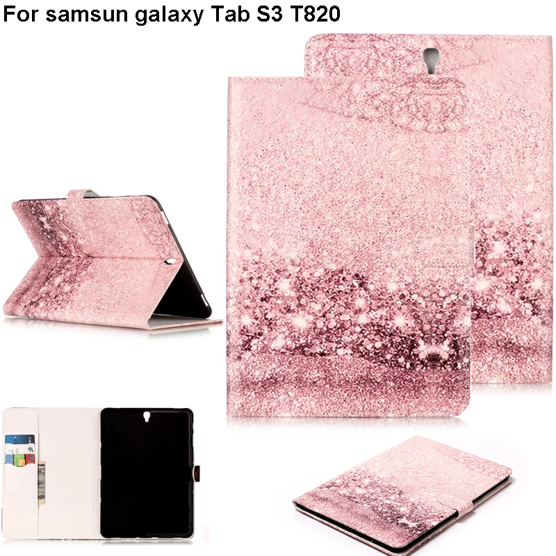 Чехол для Samsung galaxy tab S3 T820 из искусственной кожи с мраморной окраской SM T825 9 7 дюймов