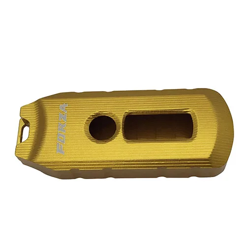 Золотой Для Honda Forza 125 250 FORZA 300 FORZA125 Forza300 Forza250 Мотоцикл 3D пульт дистанционного управления брелок чехол для ключей сумка чехол - Цвет: Золотой