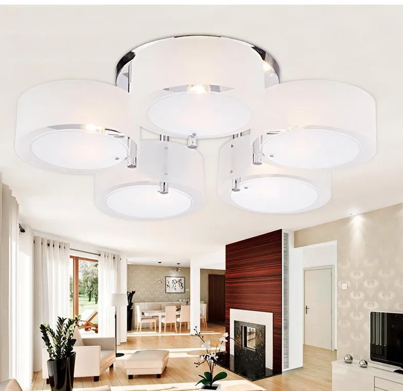 Мода Акриловые СВЕТОДИОДНЫЕ потолочные светильники современный Краткий