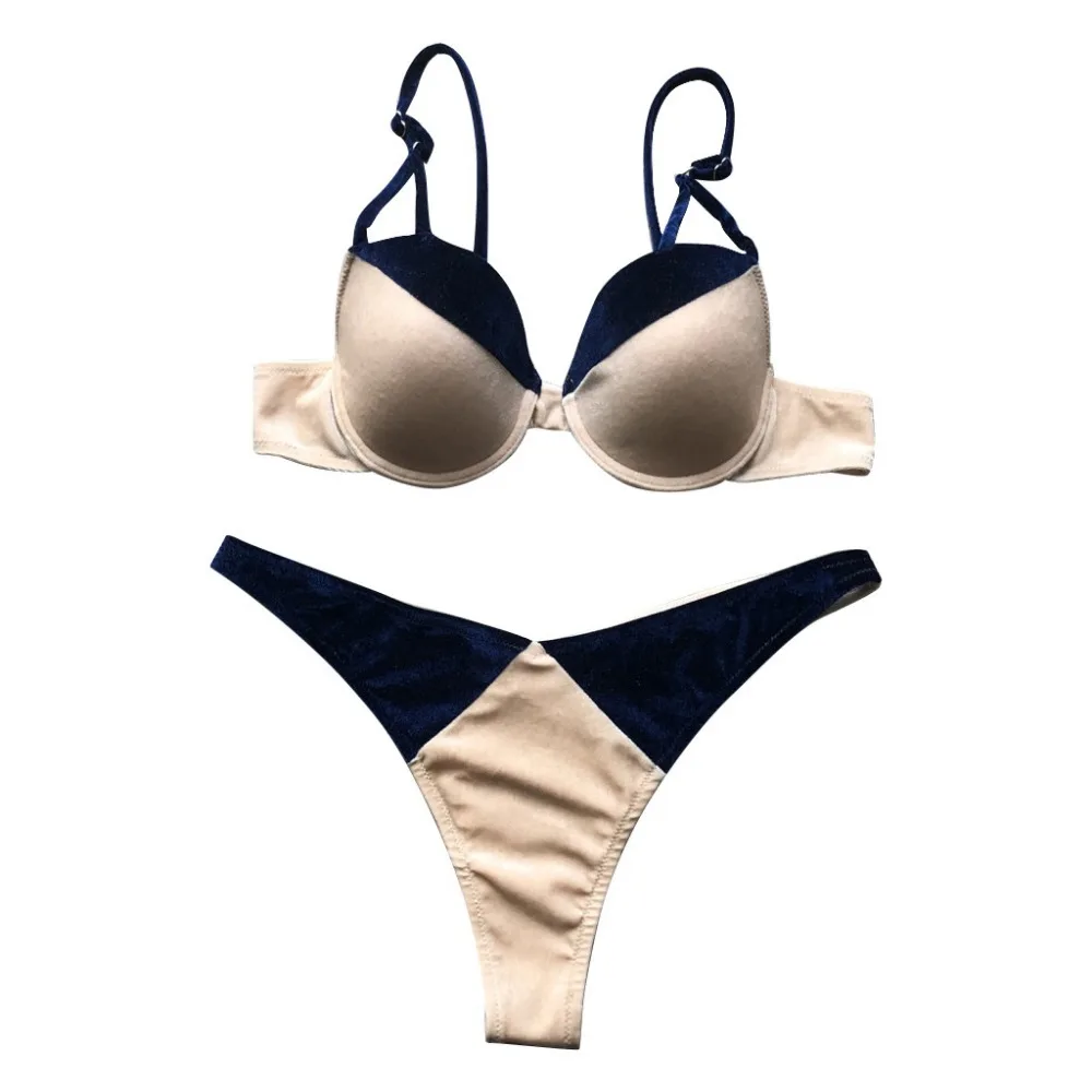 2019 женский сексуальный костюм бикини повседневный спортивный горячий золотой