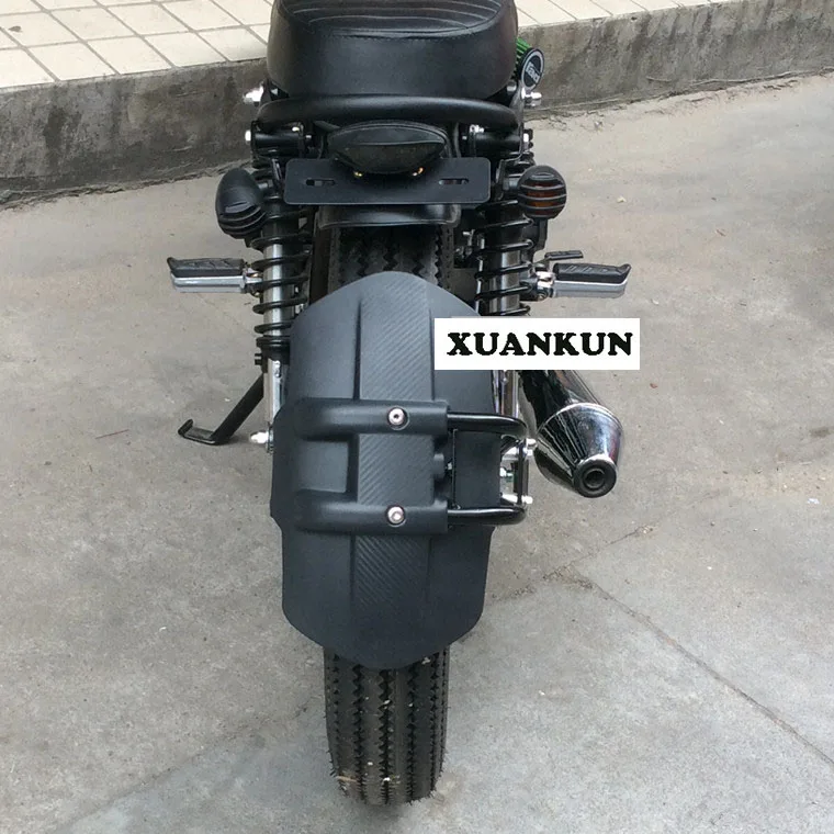 Модификация мотоциклетного реабилитационного брызговика заднего щита CG Street Horizon