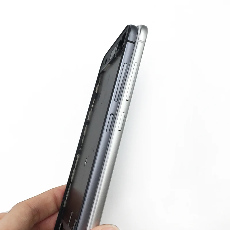 ЖК-дисплей со средней рамкой передняя рамка Корпус Крышка для zte Blade V6/Blade X7/Blade D6 запасные части