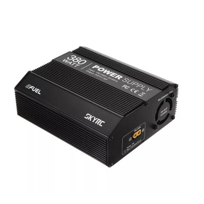 SKYRC EFUEL 380 Вт 24 в 16 А адаптер питания для зарядного устройства B6 Nano ISDT Q6 Plus |