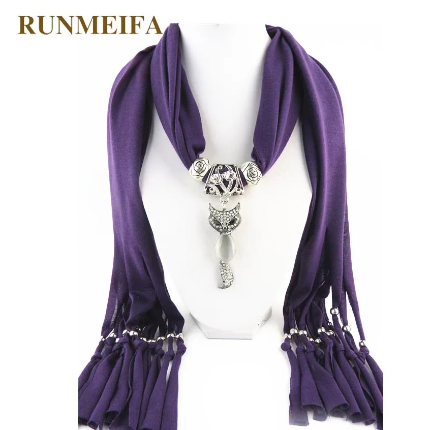 Ювелирные изделия RUNMEIFA подвесной шарф новый дизайн красивый кулон в виде