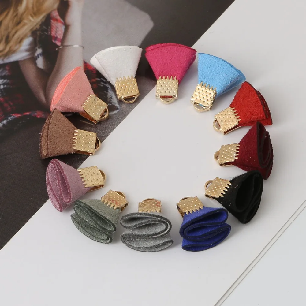 Миниатюрная кисточка 5 мм Корейский Бархатный зажим с кисточками декоративные
