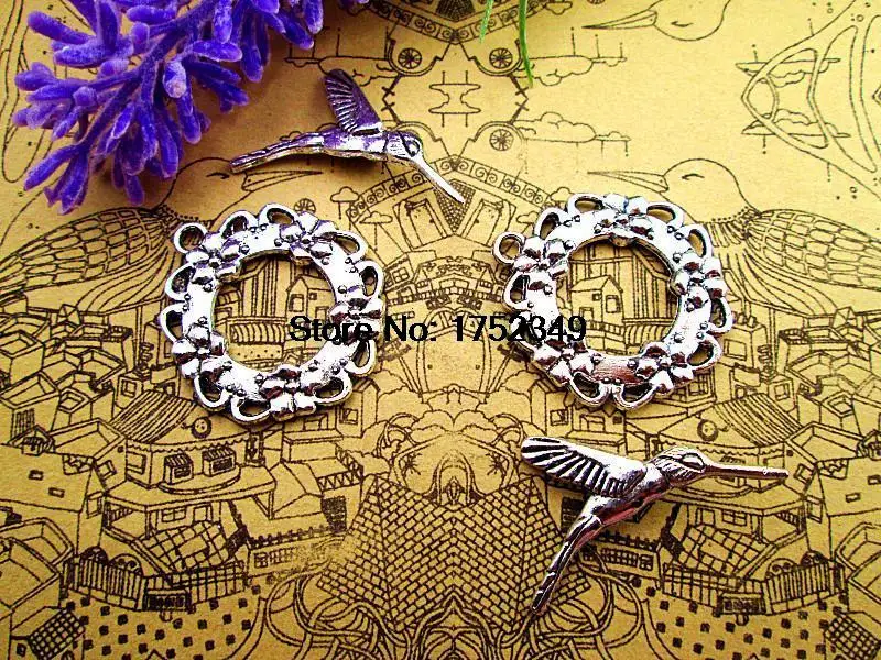 10 комплектов серебряных застежек для переключения колибри | Украшения и