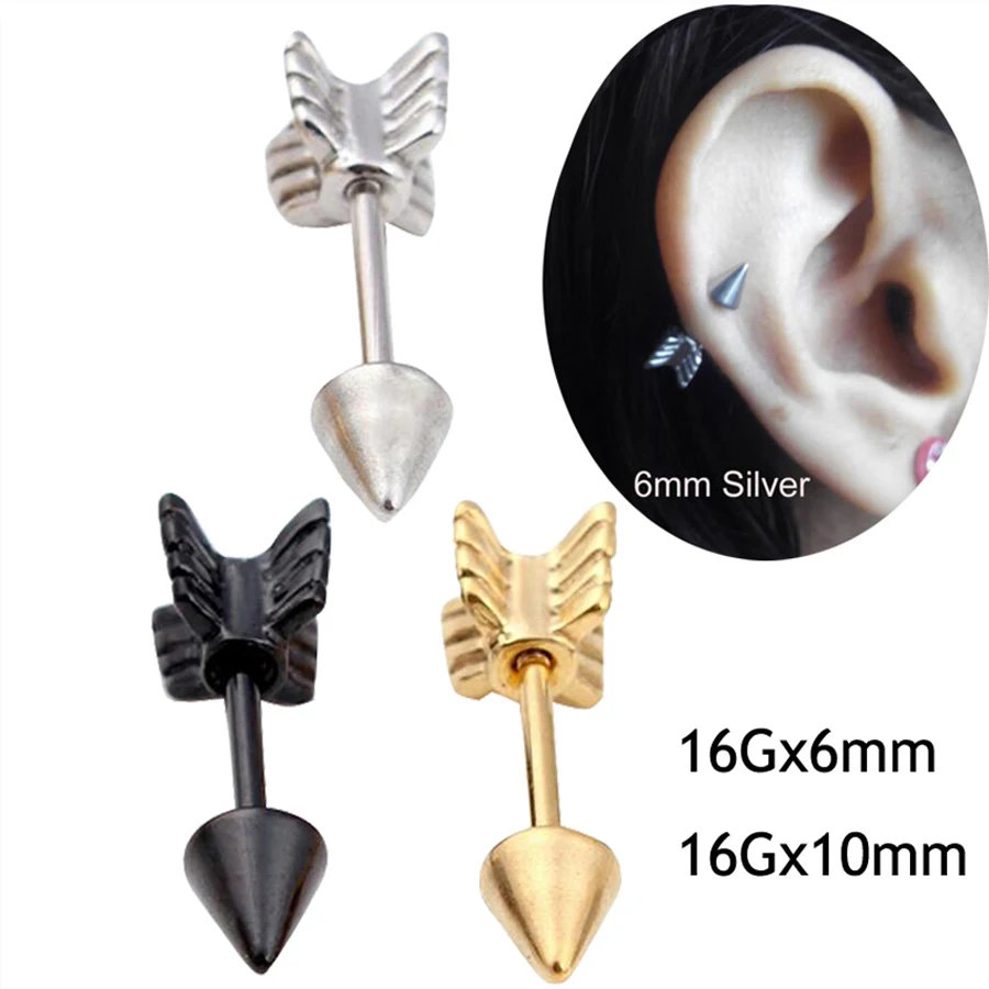 2 шт. серьги-гвоздики из нержавеющей стали | Украшения и аксессуары