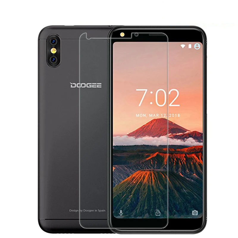 Doogee X53 закаленное Стекло Для X55 защитный фильм 9h 2 5D взрывозащищенные ЖК-дисплей