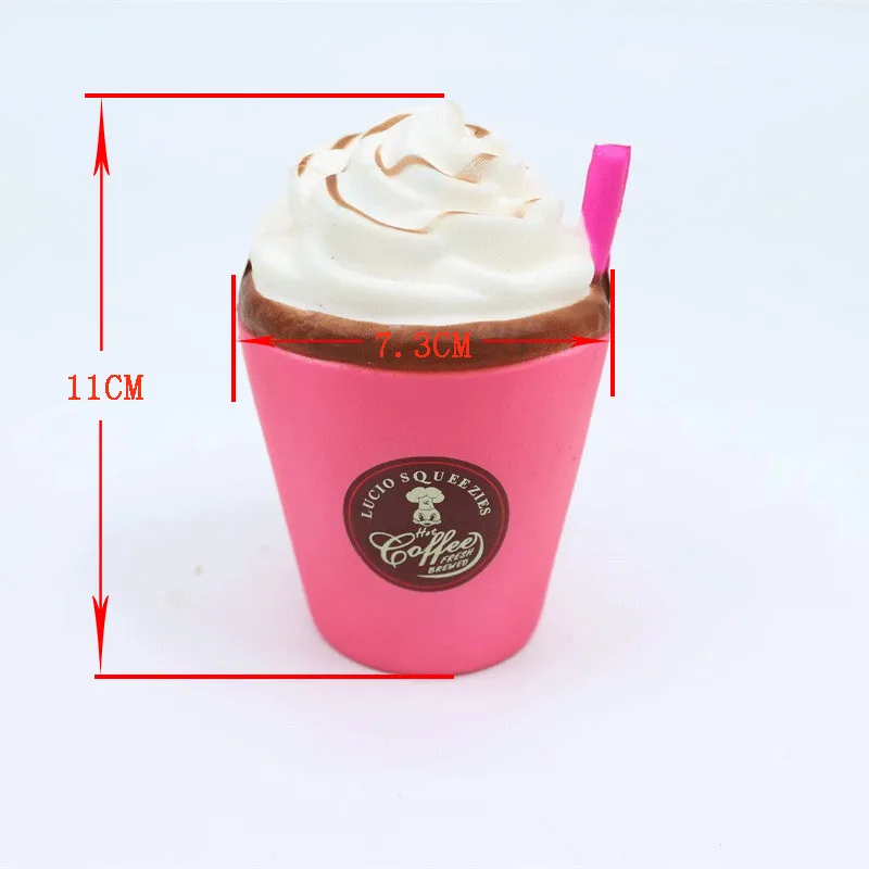 1 шт. мороженое Сжимаемый медленно растет мини сжатие торта ПУ имитация украшения