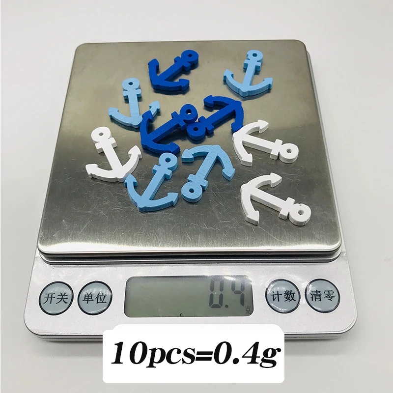 10 шт. смешанные якорь деревянные пуговицы для Одежда ручной работы шитье