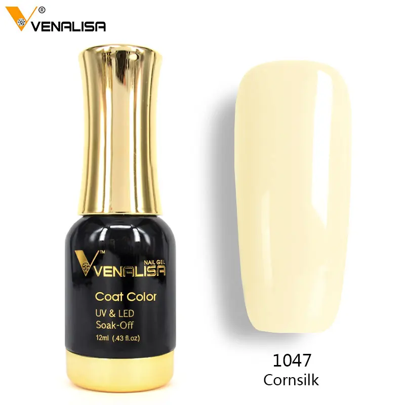 1047 60751 VENALISA Гель-лак для ногтей, высокое качество, маникюрный салон, 120 цветов, 12 мл, VENALISA, впитывается, органический УФ светодиодный Гель-лак для ногтей - Цвет: 1047