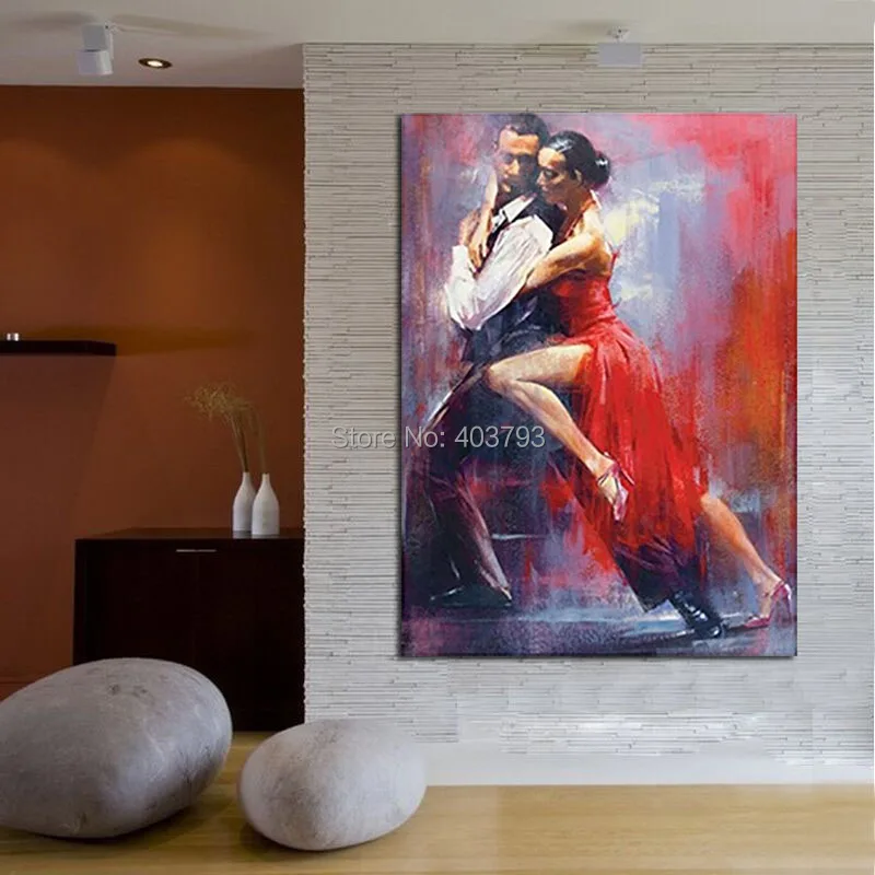Картина маслом 100% ручная роспись на холсте для настенного художественного