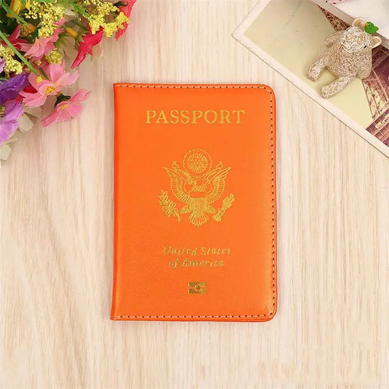 USA Travel Passport Cover Protector Case Business Protective Holder Wallet Document Orgainzer for American | Багаж и сумки