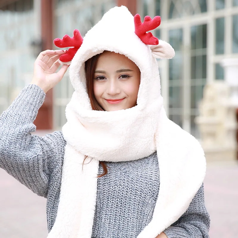 Мать и дочь зима теплая шапка шарф перчатки 3 In1 Onesie удобный мягкий искусственный