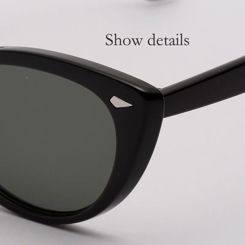 Женские солнцезащитные очки tortoiseshel брендовые дизайнерские с заклепками в стиле