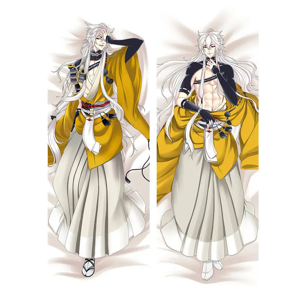 Amellor Аниме игра Touken Ranbu онлайн Dakimakura Чехол наволочки крутые Mikazuki в натуральную
