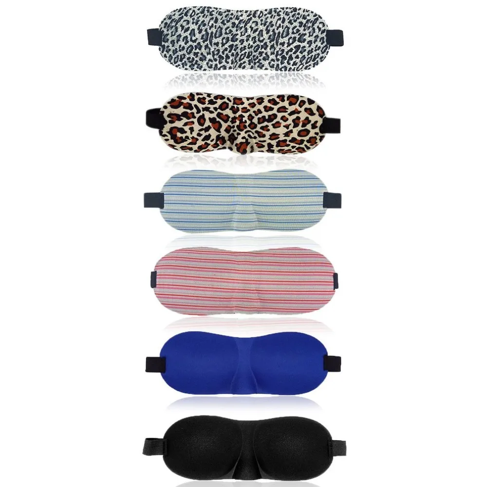 Походная портативная мягкая дышащая 3D маска для глаз с повязкой на глаза|Сон и