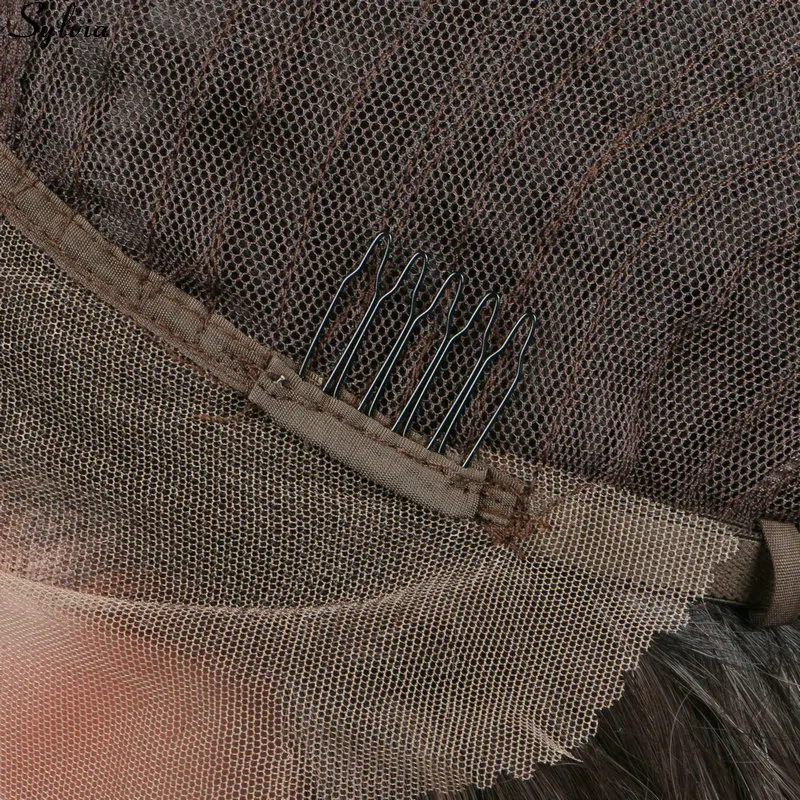 Сильвия Высокая температура волокна свободная часть натуральный волос длинная