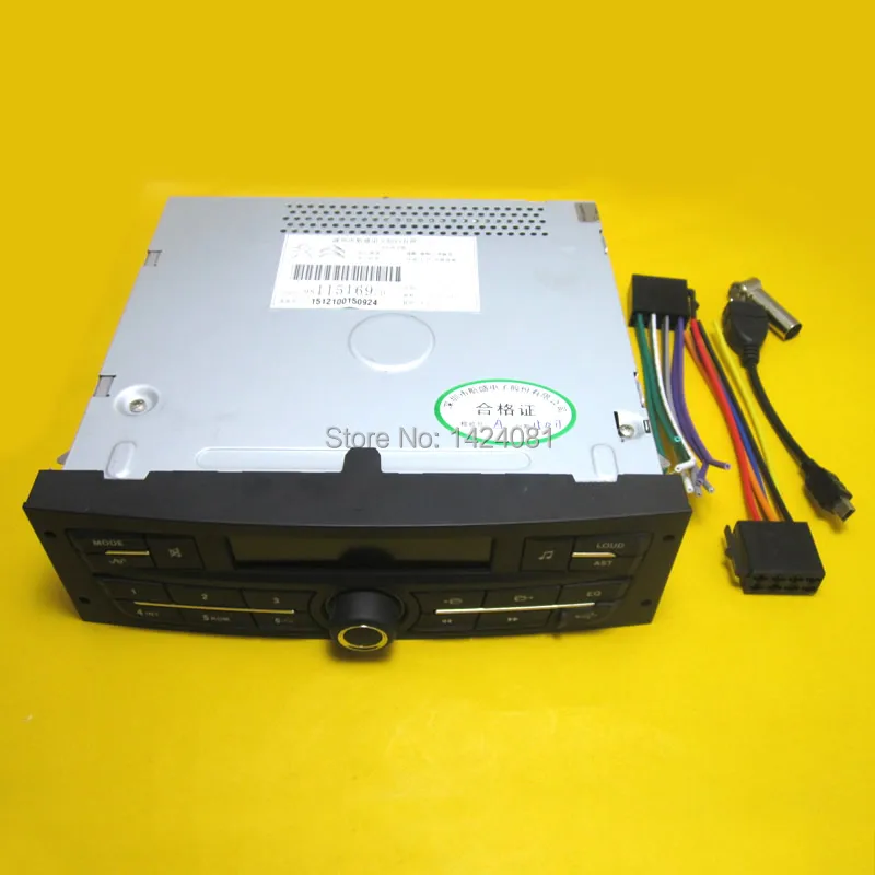 Автомагнитола 1din mp3 плеер для Peugeot 207 206 301 307 Citroen C2 ZX C4 VW Jetta Bora Авторадио с