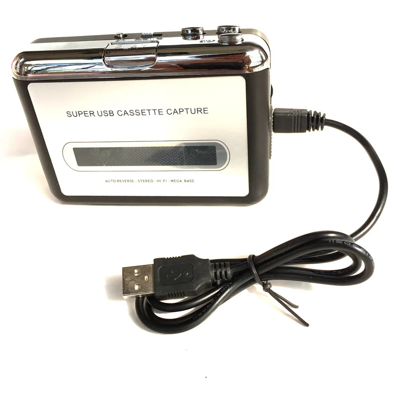 Конвертер кассетных плееров Walkman конвертирует старую кассету в MP3 через ПК для
