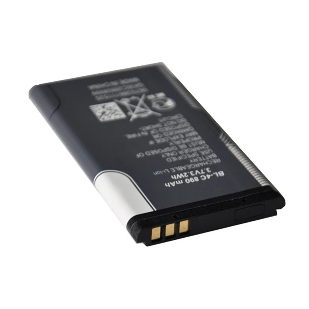 Оригинальный BL 4C 890mAh литий ионный аккумулятор для Nokia 2652 3108 6100 6170 6260 7270 6101 6102
