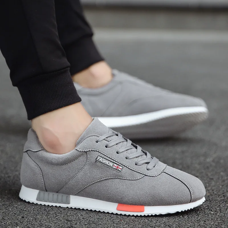 Кроссовки мужские резиновые Повседневная дышащая обувь классические для