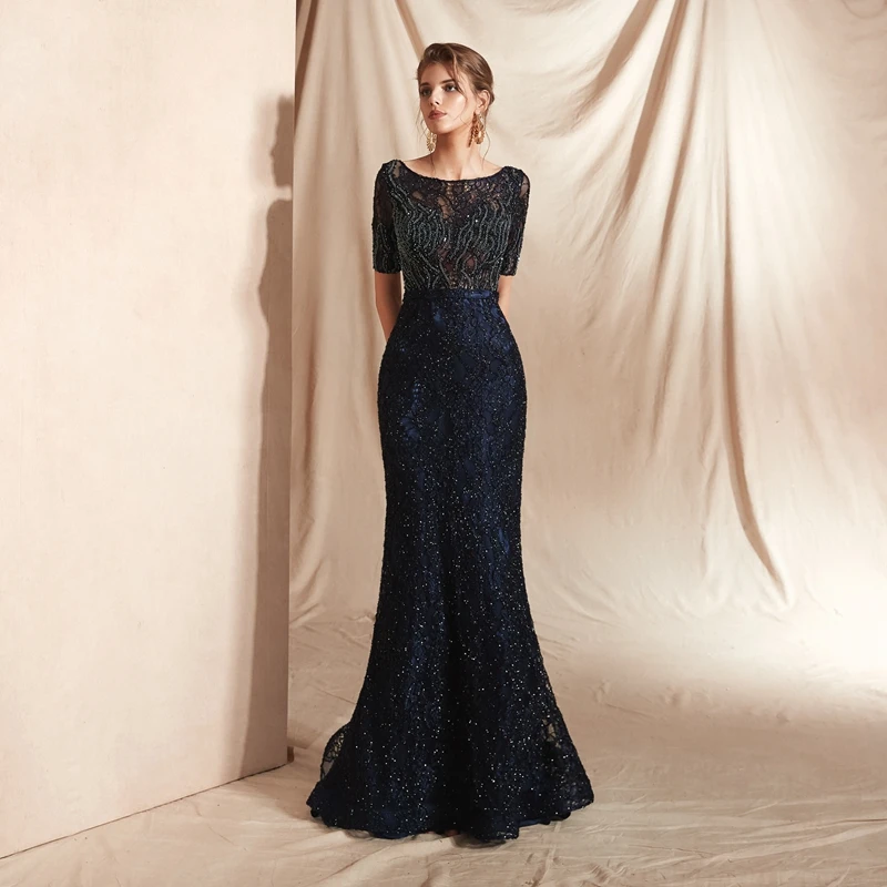 Новое поступление модное вечернее платье 2021 robes de soiree longue abendkleider торжественное
