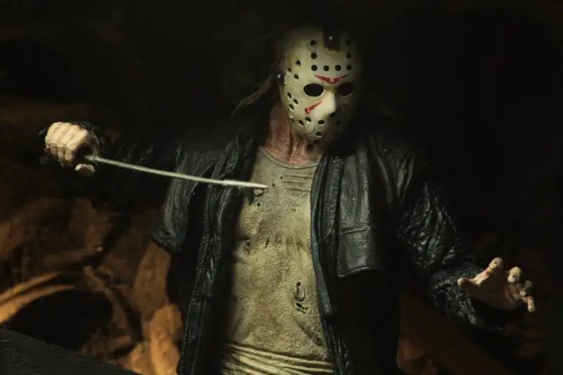 Оригинальная NECA Friday The 13th Jason 2009 Remake Voorhees Deluxe Edition, конечная фигурка, игрушка в подарок