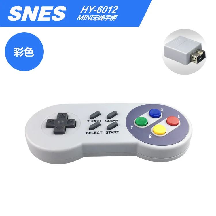 2,4 ГГц беспроводной контроллер игровой джойстик Джойстик Геймпад для NES(SNES) Супер nintendo классический мини-игры аксессуары
