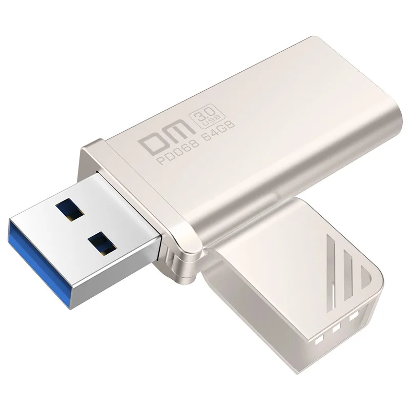 USB 3 0 высокоскоростной флеш накопитель PD068 16 ГБ 32 64 128 256 металлическая скорость