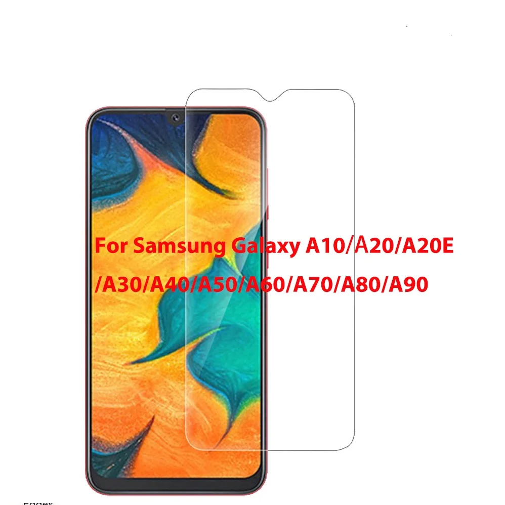 10 шт./лот для Samsung Galaxy A10 A20 A20E A30 A40 A50 A60 A70 A80 A90 прозрачная пленка из закаленного