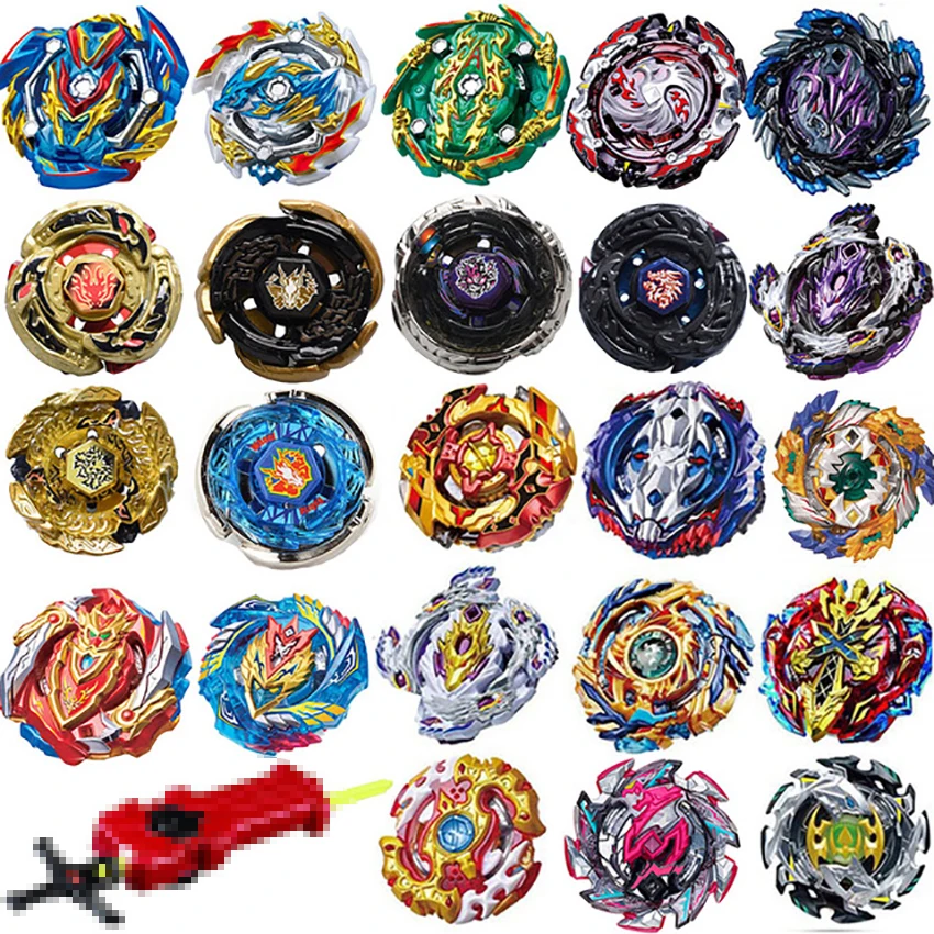 Топ пусковые установки Beyblade Burst Toys B-139 B-134 B-135 bables бейблэйд burst Metal пусковой установкой, Божественный волчок Топы игрушка бейблэйд