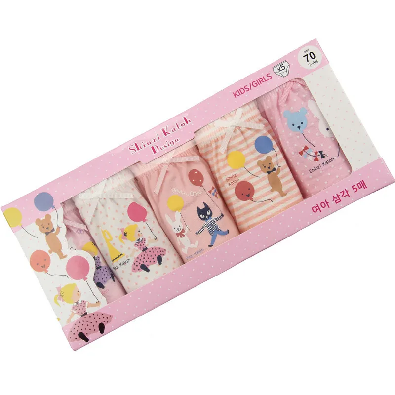 Нижнее белье для девочек 5 шт./лот|baby girl panties|kids underweargirls underwear |