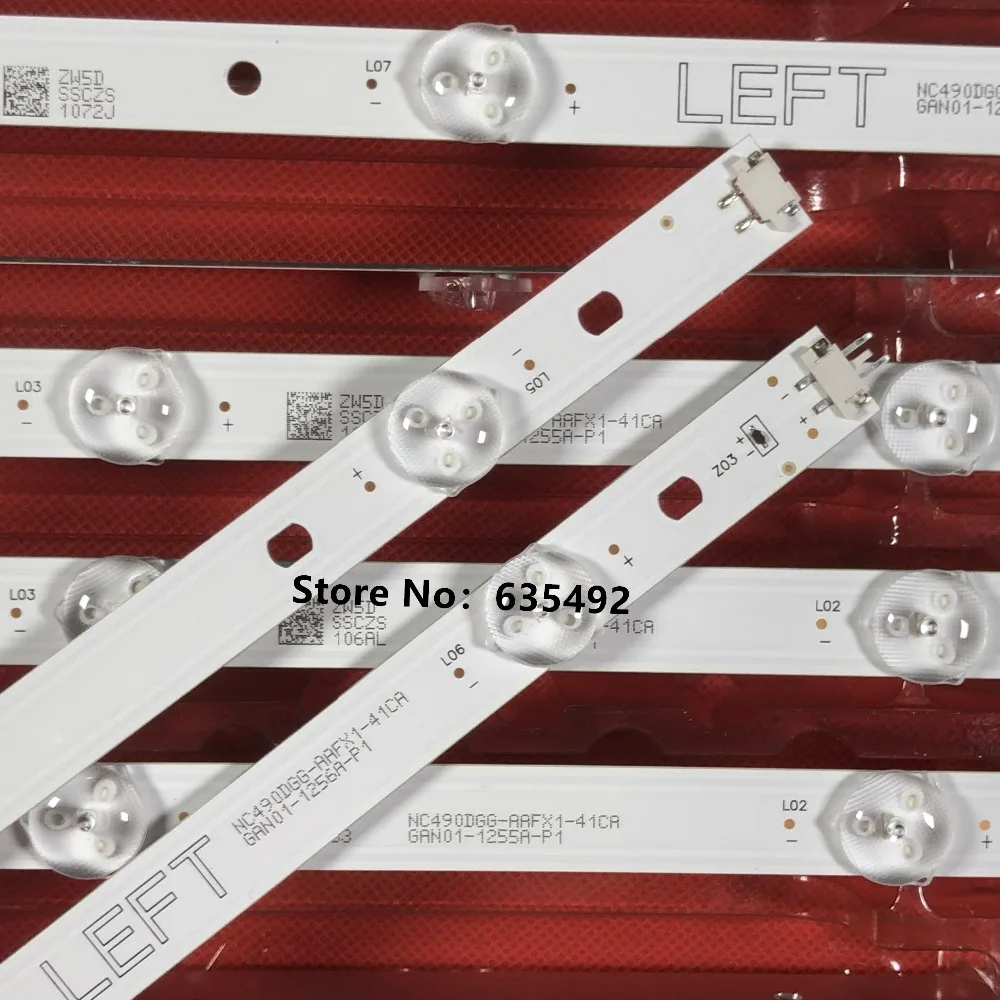 Светодиодная лента для подсветки 9 ламп LG Innotek Direct 49 дюймов FHD A/B Тип NC490DUE 49LX300C LGE WICOP