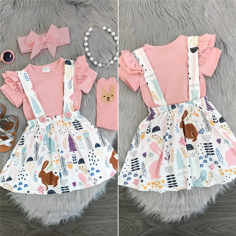 Kids Baby Girl Princess Tops+Tutu Dress Outfits Party Pageant Prom Clothes | Детская одежда и обувь