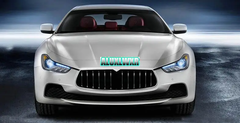 Для Maserati Ghibli- Levante Quattroporte 2013- внутренняя подушка для головы сиденья Кнопка регулировки Чехлы отделка