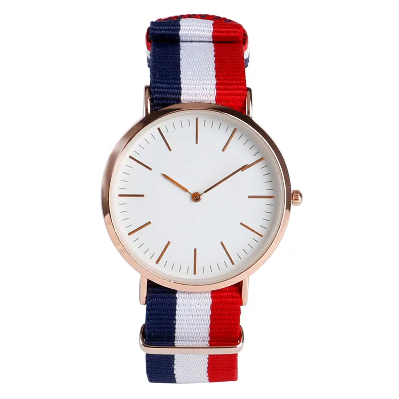 5 видов повседневные Модные Современные Простые Мужские Аналоговые полосатые