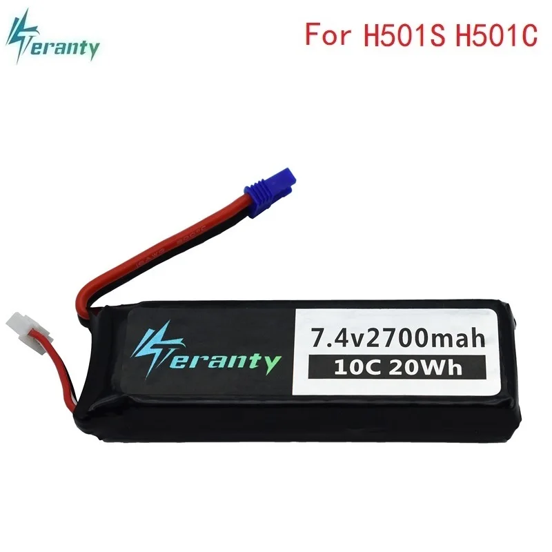 7 4 v Батарея для Hubson H501W H501S H501C V 2700mAh литий полимерный 10C 20WH RC Qaudcopter Дрон Запчасти 2s