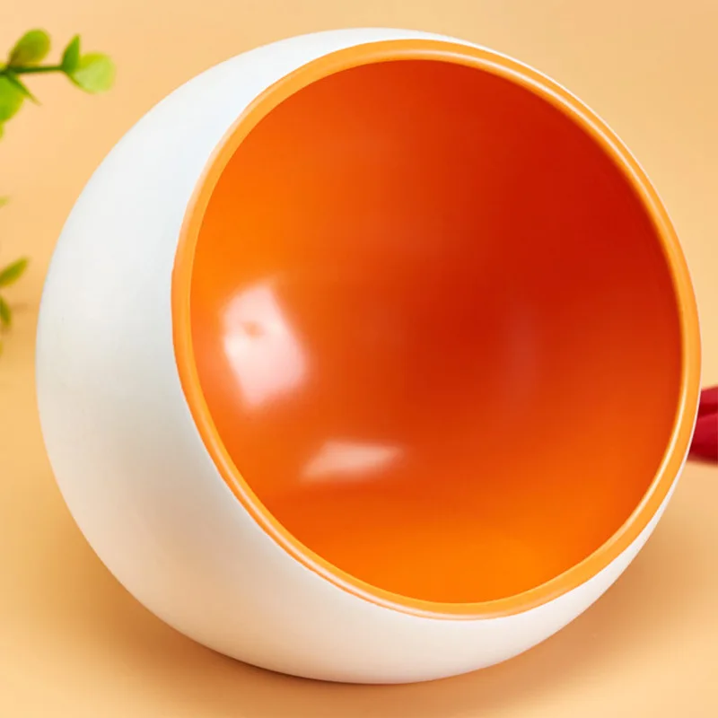 Orange Миска для кошек керамическая миска для корма для кошек и маленьких собак мультяшная миска для воды товары для щенков космическая капсула для питомцев миска для кормления@ HE - Цвет: Orange